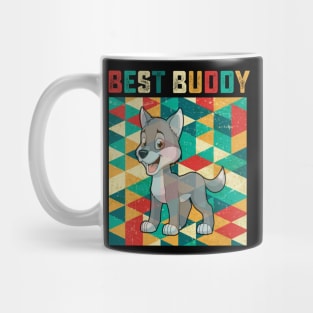 Best Buddy Wolf Mug